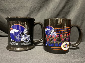 Denver Broncos 1997 Super Bowl XXXII Mug And Denver Broncos Mug