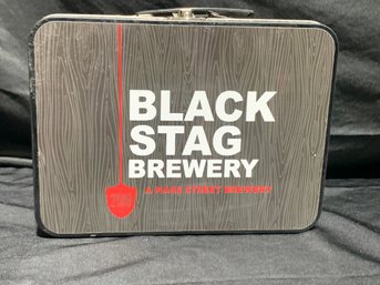 Black Stag Brewery Metal Lunch Box