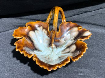 Vintage Ceramic Leaf Dish