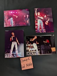 THE WHO - Live Concert Photos! - Group E -  FOUR Glossy 3.5x5 Size Color Prints