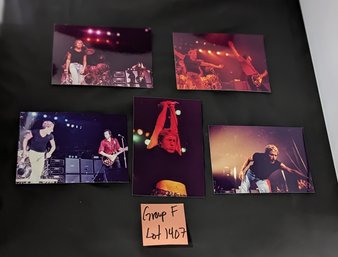 THE WHO - Live Concert Photos! - Group F -  FIVE Glossy 3.5x5 Size Color Prints