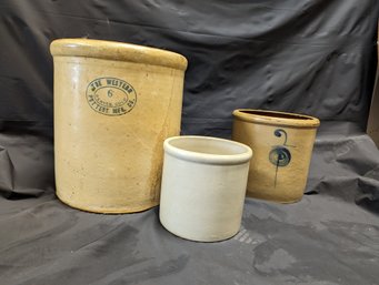 3 Pieces Of Vintage Crockery