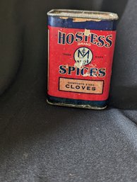 Vintage Spice Tin - Cloves  - Hostess Spices