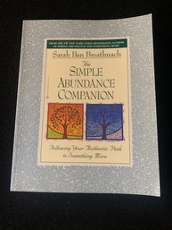 The Simple Abundance Companion By Sarah Ban Breathnach