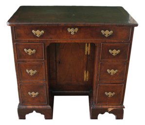 18th Century Mahogany Kneehole Desk