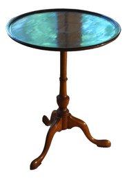 Antique English Candle Table