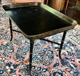 Tole Tray Cocktail Table