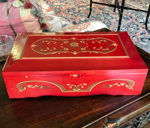 Painted Red Box Borghese