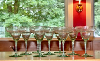 Classic Margarita Glasses- Set Of 9
