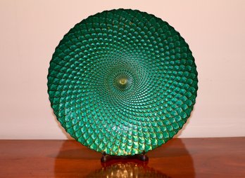 Peacock Display Plate