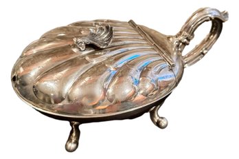 Sterling Silver Covered Candy Dish (17a)