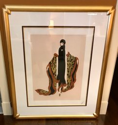 A Beautiful Erte Signed And Numbered By Russian Artist Full Name Roman Tyrtov