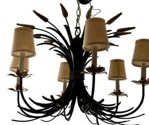 One Of A Pair Of Wheat Chandeliers #1 (NB442)
