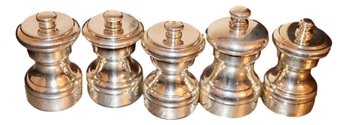 Individual Sterling Silver Pepper Mills