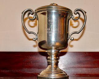 Meadowbrook Hunt Pewter Trophy