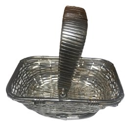Individual Silver Bread Baskets