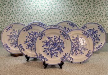 Blue And White Italian Plates