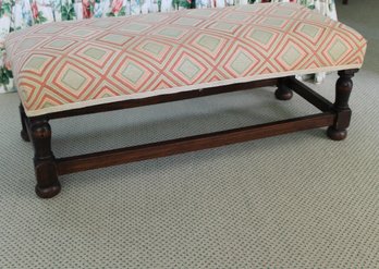 Low Woven Hearth Bench