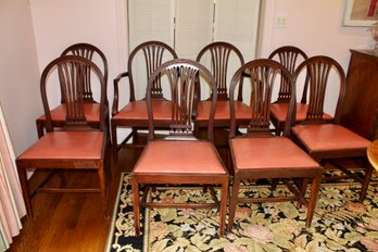 Arch Back Antique Dining Chairs