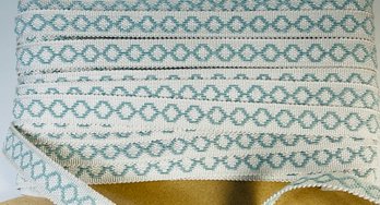 16.5 Samuel And Sons Turquoise On Cream Braid (16x)