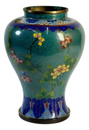 Vintage Cloisonne Vase (14z)