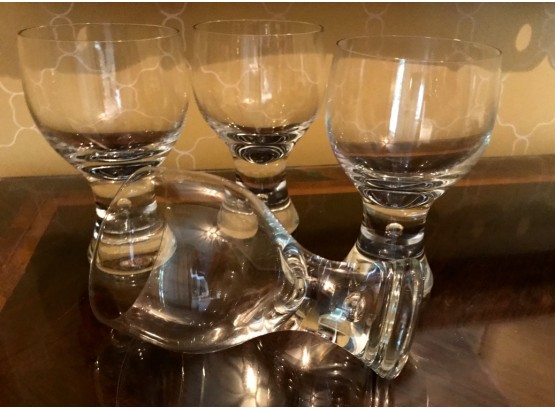 Suspended Bubble Large Goblets