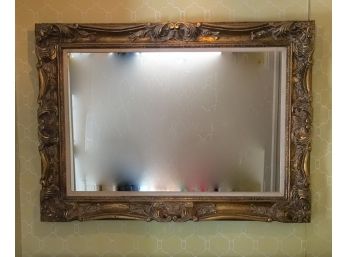 Large Gilt Wood Framed Mirror