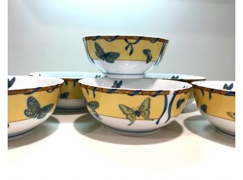 Lynn Chase Butterfly Bamboo Cereal Bowls