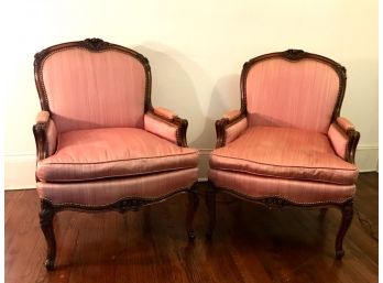 Pair Bergère Chairs