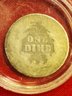 Vintage U S Currency 1899 10 Cent Barbar Dime