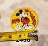 Rare Large  1960's Walt Disney MOD Mickey Mouse Pinback