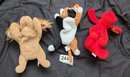 Lot Of TY Vintage  Beanie Babies - Dogs And Cat