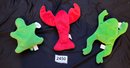 Lot Of 3 TY Beanie Babies - Water Animals