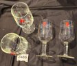 Beautiful Set Of 4 Barware Michelob Glasses