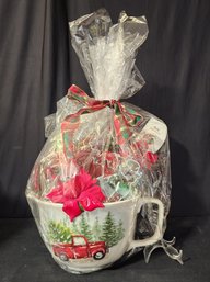 Beautiful Hand Made For The Holidays Baking Gift Basket