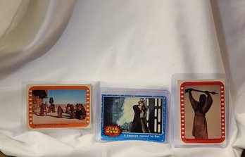 Triple Set Of Star Wars Trading Cards