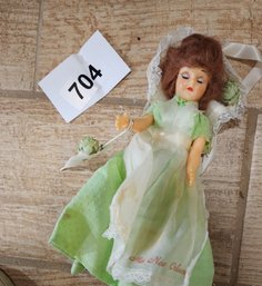Vintage Toy Doll Around12 Inches Appears To Be In Great Condition