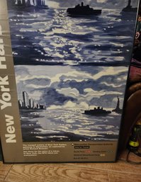 Huge New York Harbor Print No Shipping