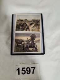 Two Vintage German Cigarette Cards