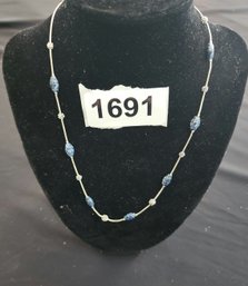 Incredible Blue Stoned Necklace