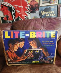 Original Vintage Lite Brite In Original Box See Photos Working Condition