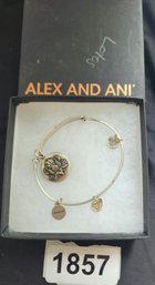 Alex And Ani Bracelet - Large Lotus