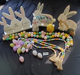 Easter Decorations W/ Garland