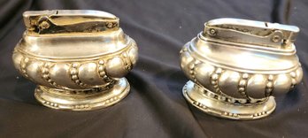 Lot Of 2 Beautiful Ronson Tabletop Lighters