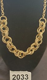 INC Heavy Gold Tone Necklace
