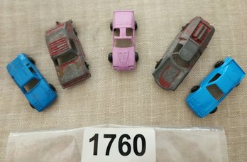 Lot Of 5 Vintage Tootsie Toy Cars