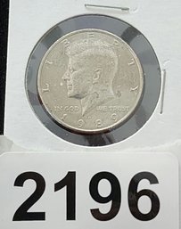 US Currency Kennedy Half Dollar Coin