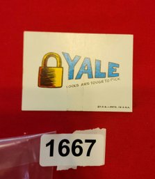 Yale Trading Card