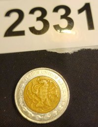 $1 Vintage Mexican Foreign Coin