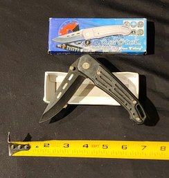 NIB Aerotek Approx 3 Inch Folding Pocket Knife